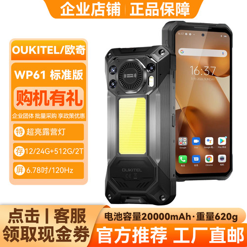 欧奇WP61DMR户外对讲三防手机