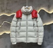 玛雅鸿运当头连帽新款 欧美简约情侣鸭绒男女爆款 百搭加厚