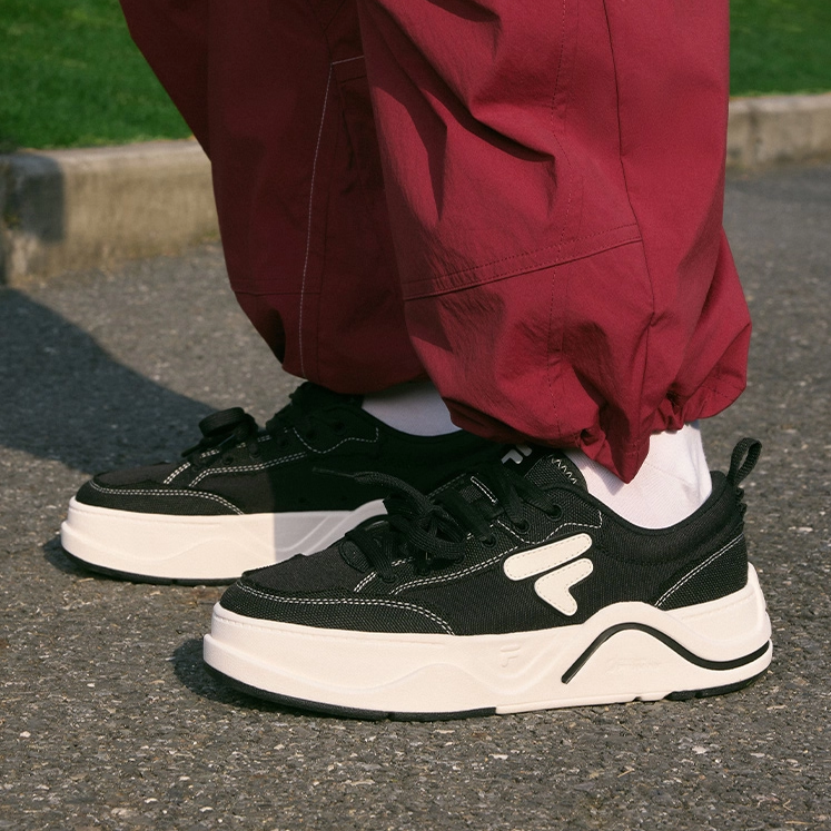 章昊同款FILA FUSION斐乐女鞋板鞋夏季新款鞋子帆布鞋运动鞋男鞋