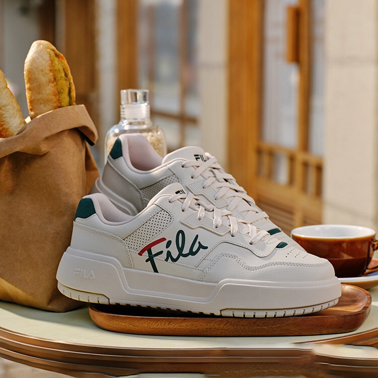 CAMPUS | 易烊千玺同款FILA斐乐男鞋百搭轻便板鞋厚底运动休闲鞋