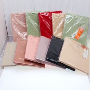 逸如枫加肥大秋衣秋裤3XL-5XL女纯色莱卡弹力棉圆领内衣经典套装