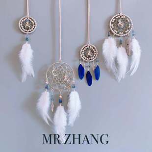 MR ZHANG原创捕梦网汽车挂独角兽生日礼物伴手礼ins风简约少女