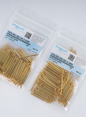 INGUN英钢探针GKS 003 206 254 A2000测试探针125九爪 针身2.02mm