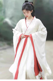 花间令同款鞠婧采薇上官古风古装改良汉服中国魏晋仙气飘逸春秋