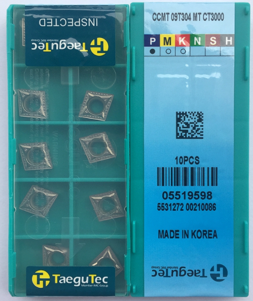 数控刀片CCMT09T304MT特固克