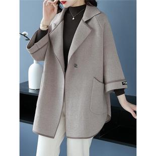 开春外套中老年女装初春秋洋气高贵夫人风衣中年妈妈春装时尚上衣