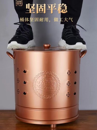 家用烧纸桶加厚烧金桶大号烧不黑