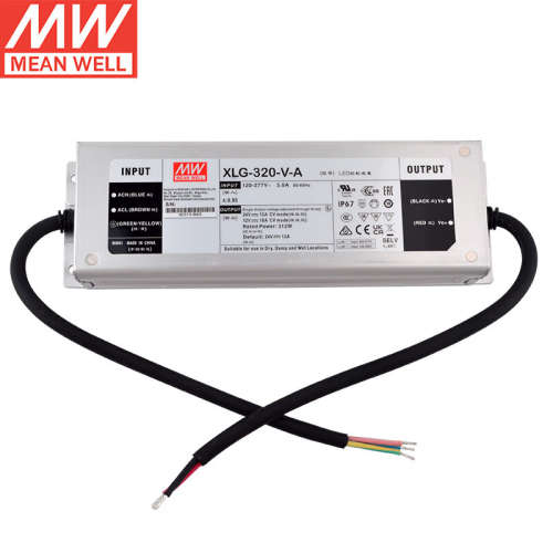 明纬（MEANWELL）开关电源24V13A XLG-320-V-A 恒功率LED驱动器+