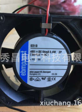 TYP 8124K 18V-30V 1.7W-5W 原装德国PAPST 80*80*38 耐高温风扇