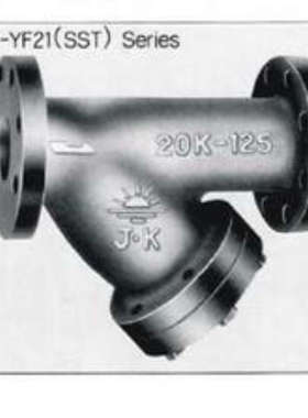 韩国朝光JST-YF21(20K)法兰过滤器 朝光铸钢Y型过滤器DN50 40