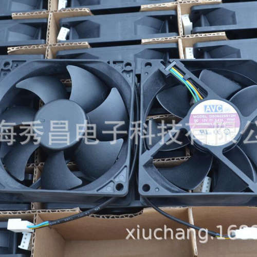 全新正品AVC 9225 9025 9cm 4线PWM温控风扇 DS09225R12H 0.41A