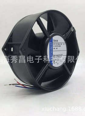 德国EBMPAPST轴流风机17251椭圆散热排风扇TYP 7214N/19 DC24V