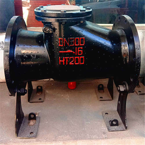 H44T止回阀 大体单向逆止阀 污水处理止回阀  单瓣式止回阀 DN350