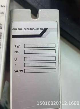 GRAPHA ELECTRONIC AG 42810001 42810001模块卡板42810001原装
