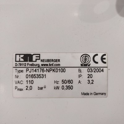 KNF NEUBERGER PJ14176-NPK0100 原装拆机气泵议价