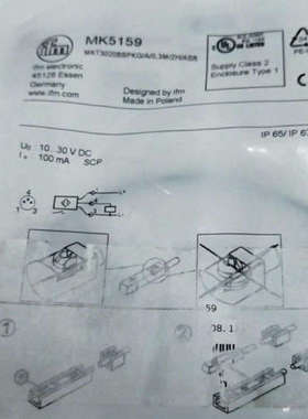 原装德国IFM易福门C型槽气缸传感器MK5131 MK5159  MK5328