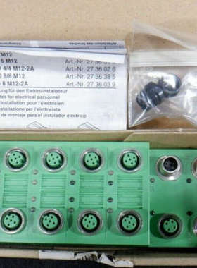 2736110 菲尼克斯PHOENIX控制柜衬套 FLS PB M12 DO 8 M12-2A