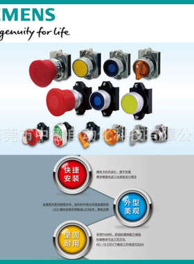 现货3SB6900-0BC 3SB6900-0CR 3SB6900-0PG按钮3SB6910-0EJ指示灯