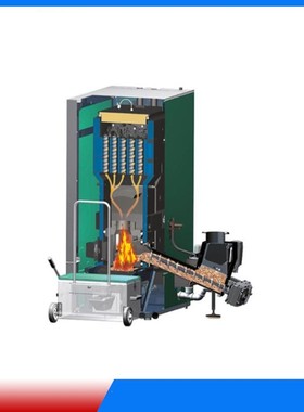 奥地利herz双涡流燃烧室 木材气化锅炉 firestar 18-40