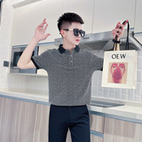 灰首DT453-p58-控88抖音直播主风夏季圆领百搭男短袖T恤精神小伙，商品下架区，星座309A