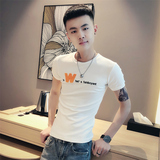 黑首DT63-p35抖音直播店主风夏季圆领百搭男短袖t恤精神社会小伙，男装T恤，星座309A