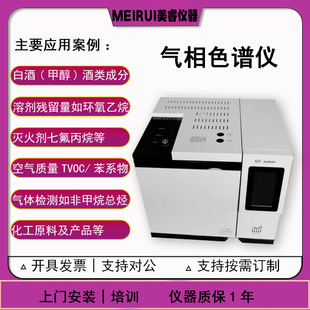 工业酒精成分(甲醇,异丁醇,异戊醇,乙酸,乙酸乙酯)检测气相色谱仪