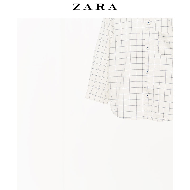 Chemise garcon ZARA à manche longue - Ref 2074656 Image 5