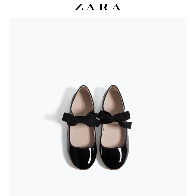 Chaussures enfants en PU ZARA ronde pour printemps - semelle caoutchouc - Ref 983554 Image 4