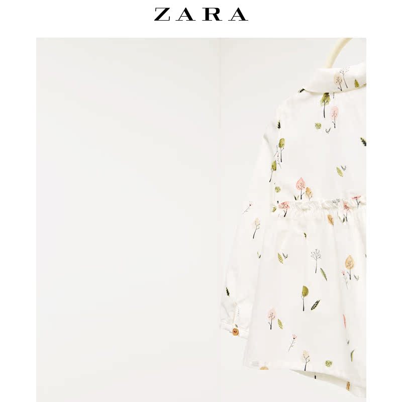 Chemise fille ZARA à manche longue - Ref 2086322 Image 5