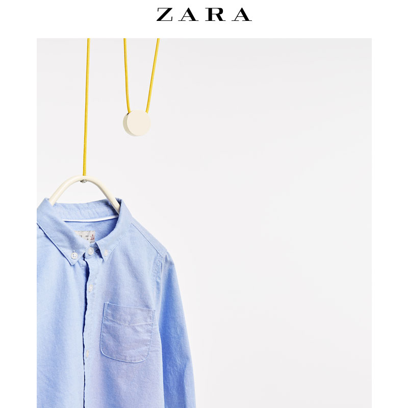 Chemise garcon ZARA à manche longue - Ref 2081769 Image 5