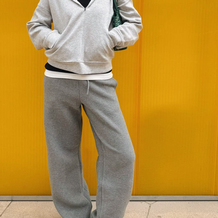 OK推荐你们必入！ 灰色黑色肌理针织裤 舒服又有范儿！男女通用！