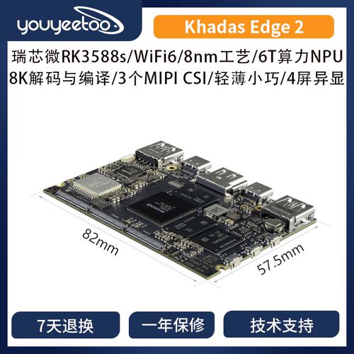 KhadasEdge2瑞芯微RK3588S