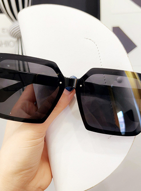 墨镜女夏圆脸大脸2025新款防紫外线高级感ins素颜神器网红太阳镜