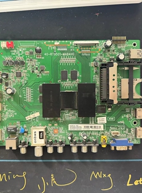 原装TCL 49UD1000 D55A571U 主板 40-RT9501-MAB4HG 配屏可选