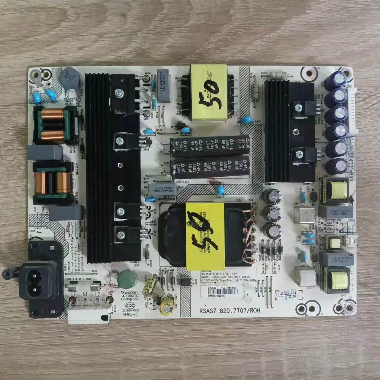 原装海信LED50N3600U电源主板