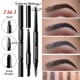 Eyebrow Pencil Powder Makeup Waterproof Brush Kit IN1