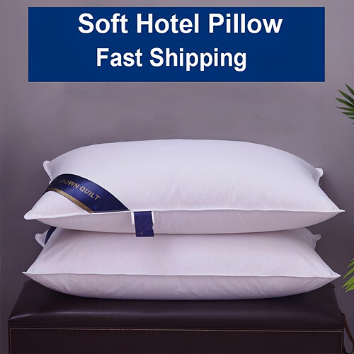 枕头芯柔软舒适五星级酒店宾馆护颈椎枕头家用 soft hotel pillow