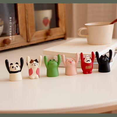 举手decole精致治愈玩物工艺摆件