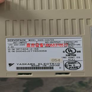 02a72a拆機安川驅(qū)動器功能正常成色 sgds 盤古設(shè)備