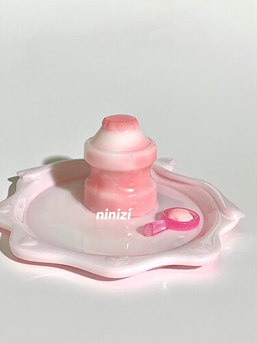 现货一期ninizishop硅胶滴胶果冻蜡捏捏乐石膏diy模具