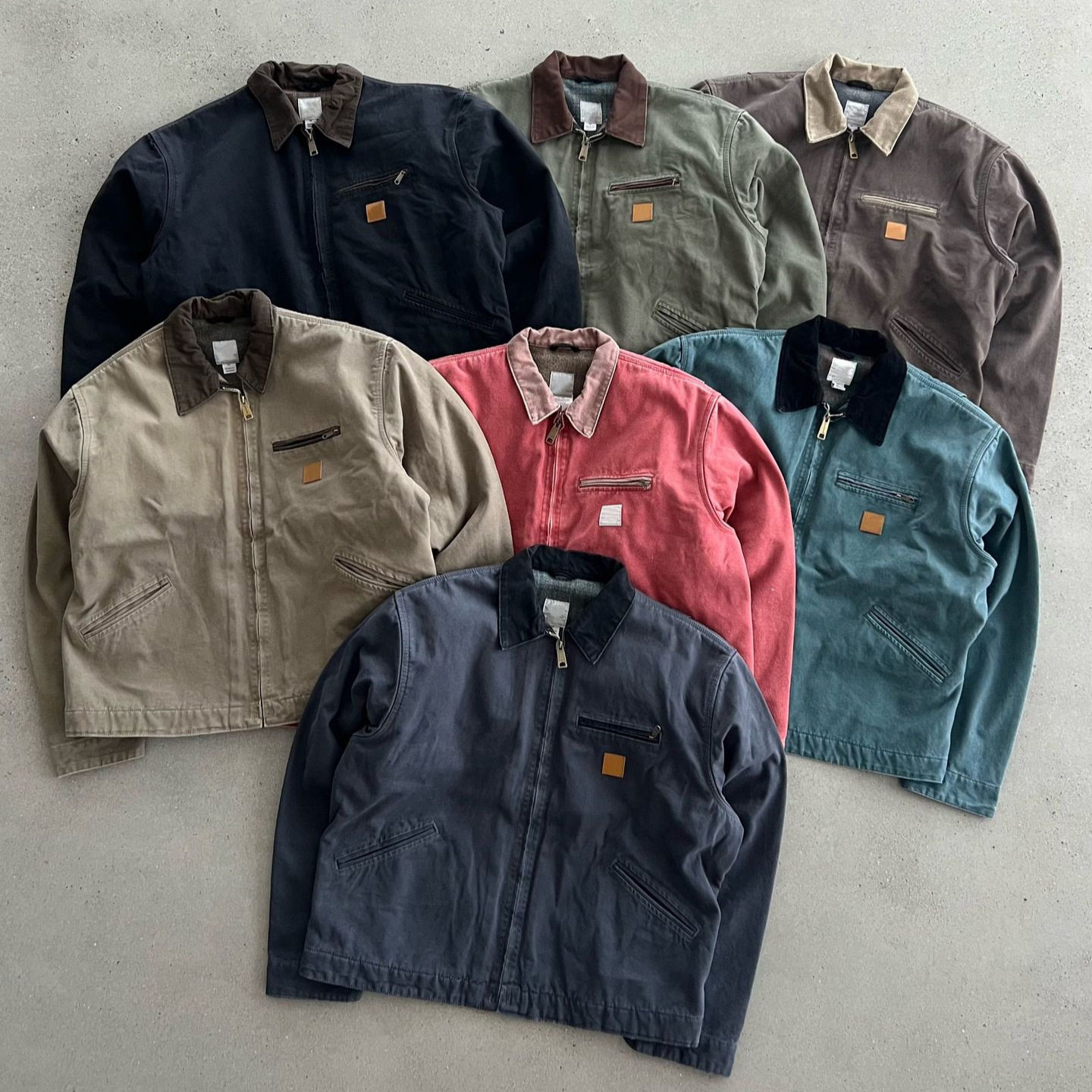 J97美式重磅VIBE ACW潮牌水洗秋冬季底特律夹克工装cleanfit外套,男装,夹克,淘宝优惠券,粉丝福利购,淘宝优惠卷