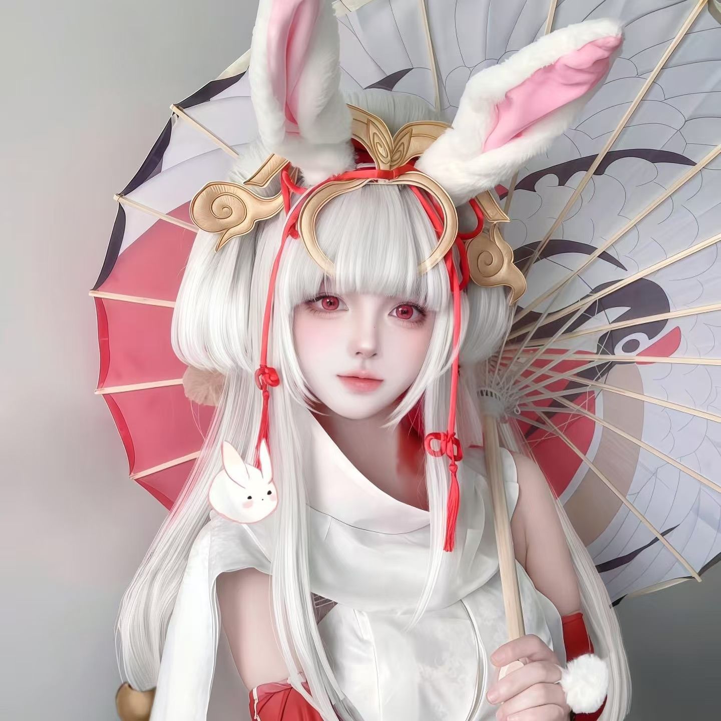 新款王者荣耀cos服公孙离女祈雪灵祝cosplay暗纹全套祈雪灵祝