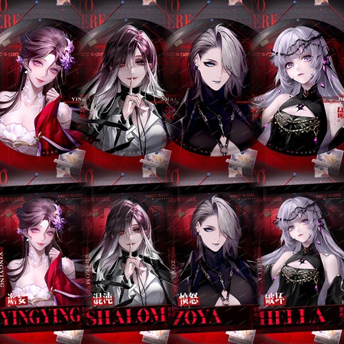 无期迷途拍立得小卡套装瑟琳耶莱娜萦萦卓雅000海拉徽章吧唧合集