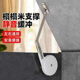 榻榻米静音缓降器下翻门缓冲阻尼器梳妆台床箱盖板液压折叠五金件