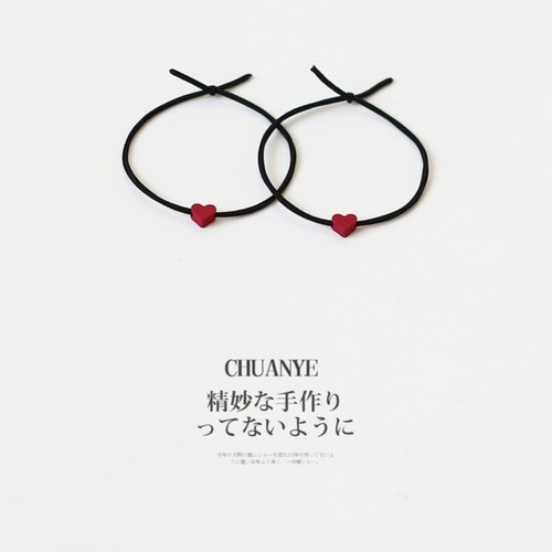 情侣绑头发绳手链两用头绳扎头发