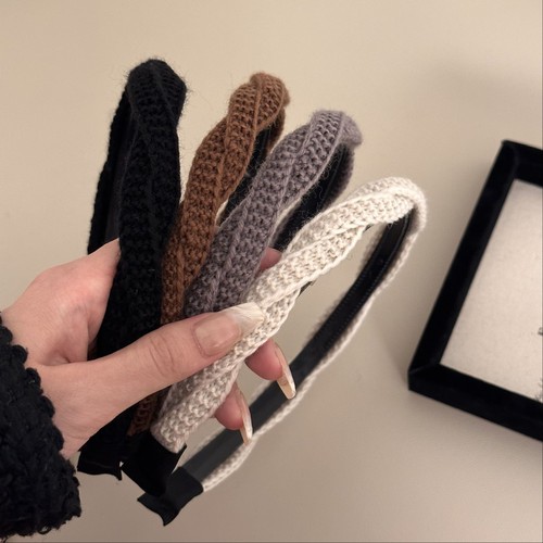 美拉德气质~高级感秋冬压发发箍