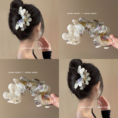 浪漫美学！优雅花瓣抓夹！