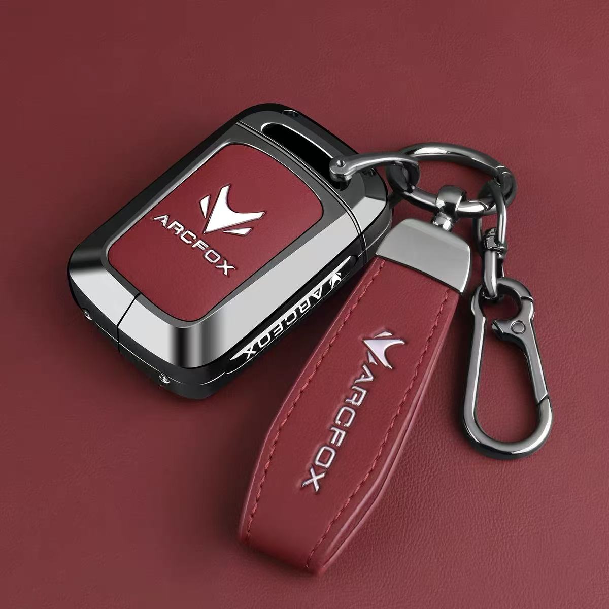 适用北汽极狐T1钥匙套新