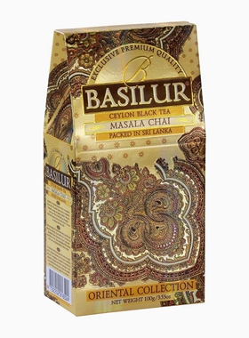 宝锡兰Basilur印度Masala chai玛萨拉咖啡伴侣肉桂豆蔻丁香生姜