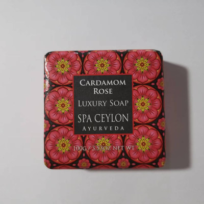 斯里兰卡特产spa ceylon精油香皂芳香精油皂香皂100克豆蔻玫瑰